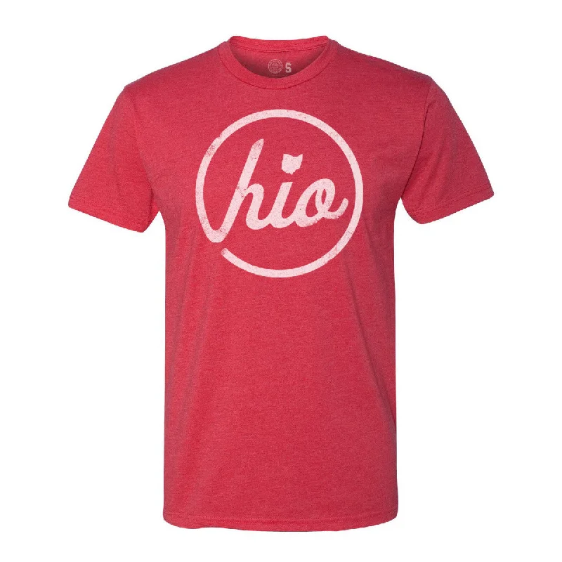 Circle Ohio - T-Shirt / Red