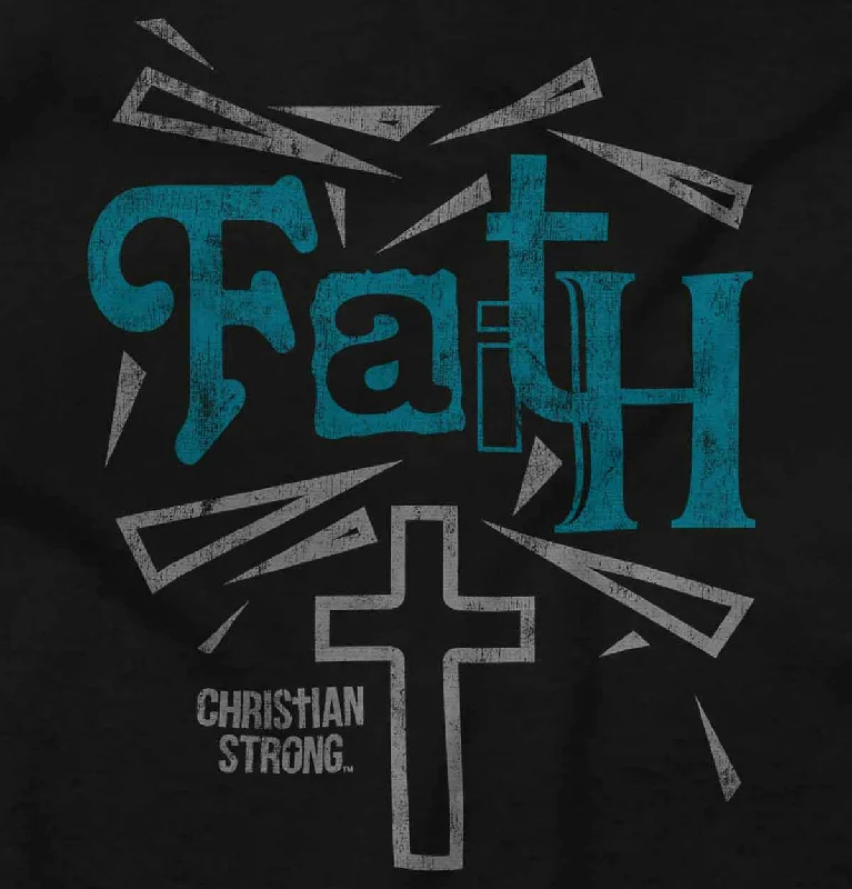 Faith Cross Junior Fit V-Neck T-Shirt