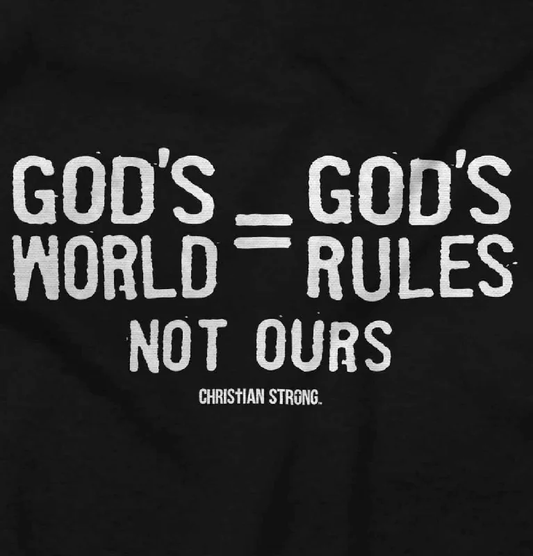 God's World Ladies T Shirt