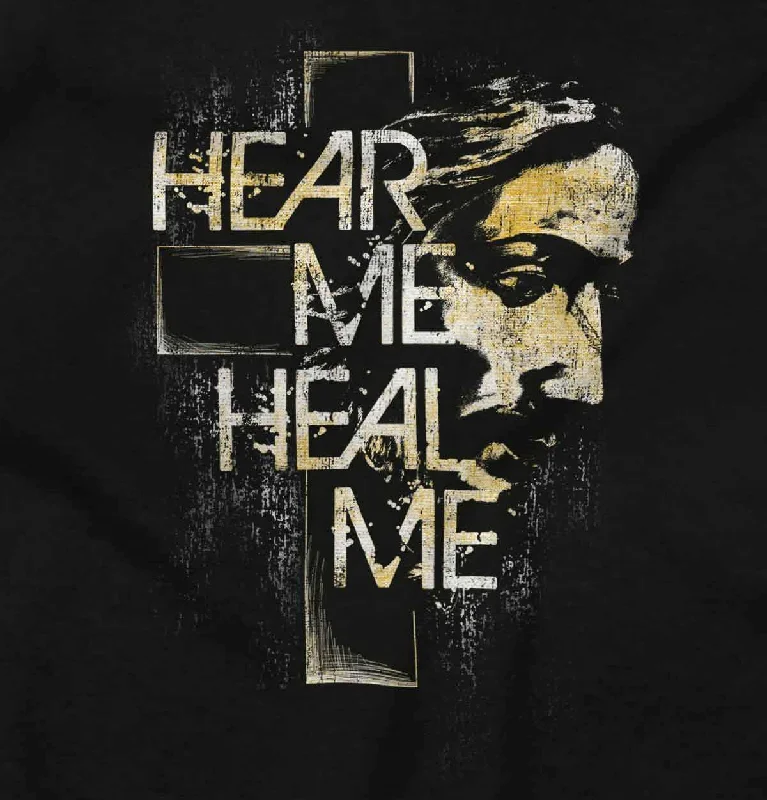 Hear Me Heal Me Junior Fit V-Neck T-Shirt