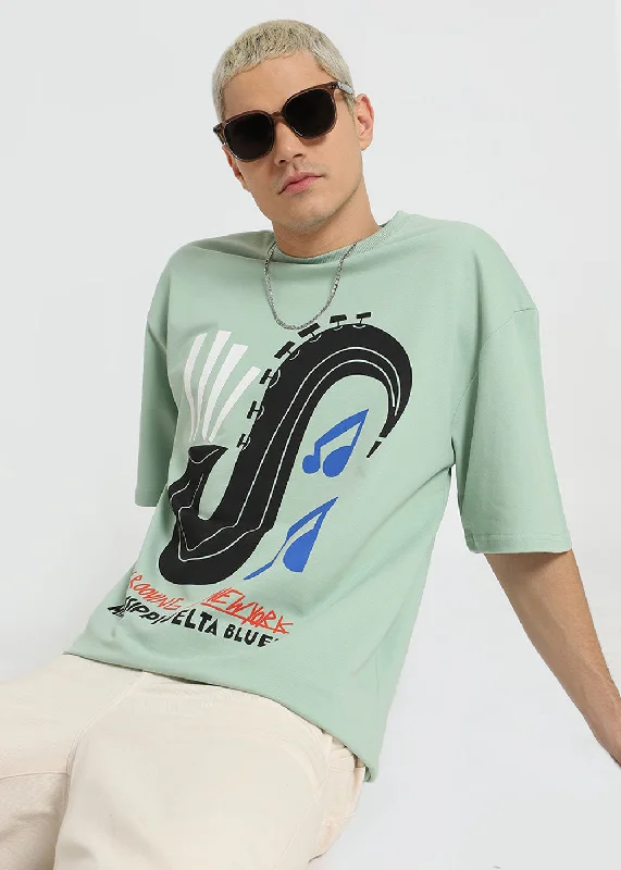 Mint Green Oversized T-shirt