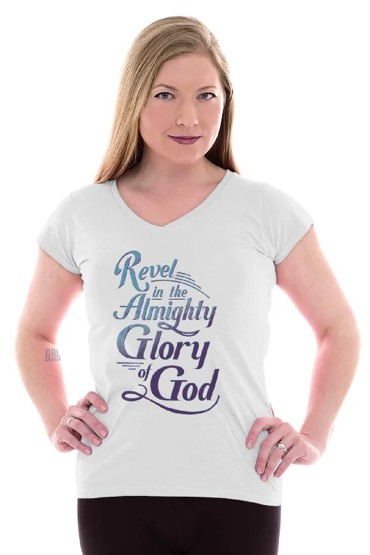 Revel in the Almighty Junior Fit V-Neck T-Shirt