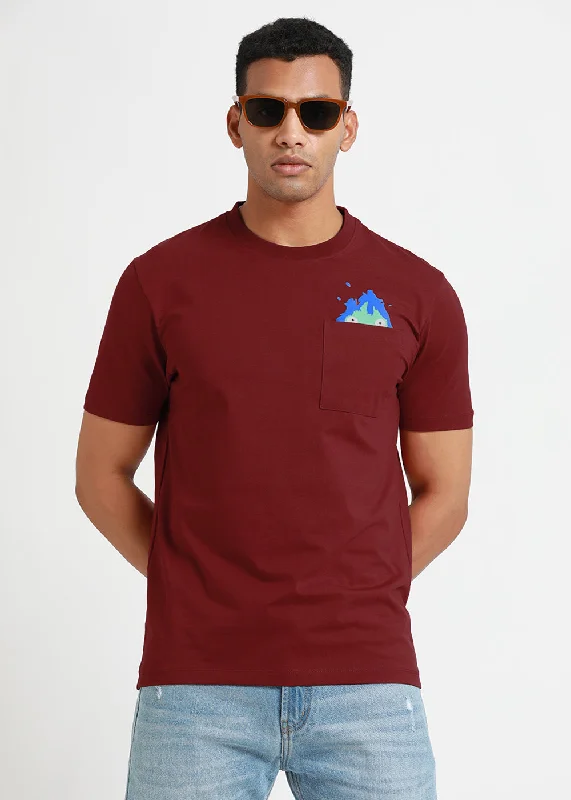 Ruby Maroon T-Shirt