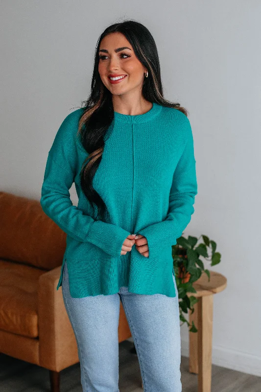 Alessa Sweater - Turquoise