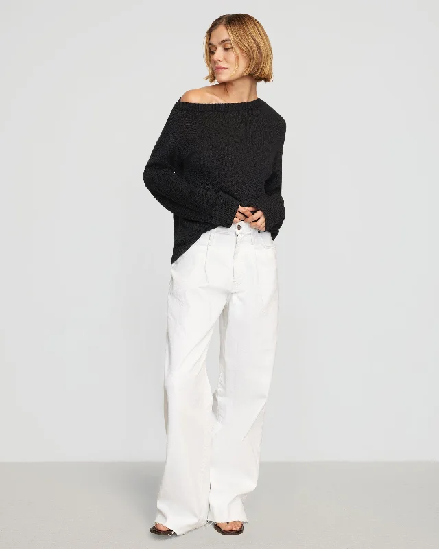 Issa Lightweight Off-Shoulder Sweater