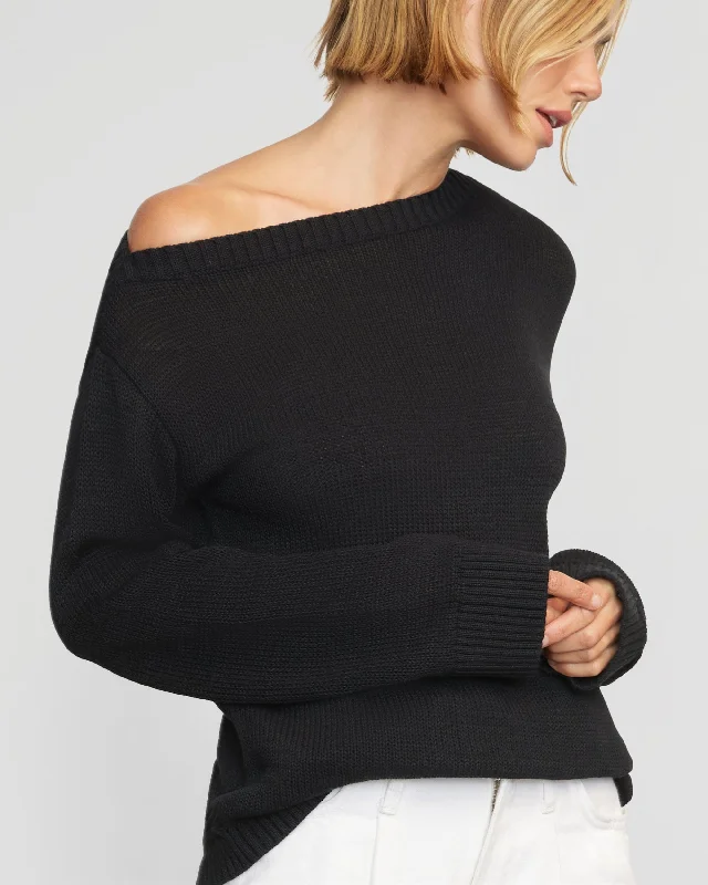 Issa Lightweight Off-Shoulder Sweater