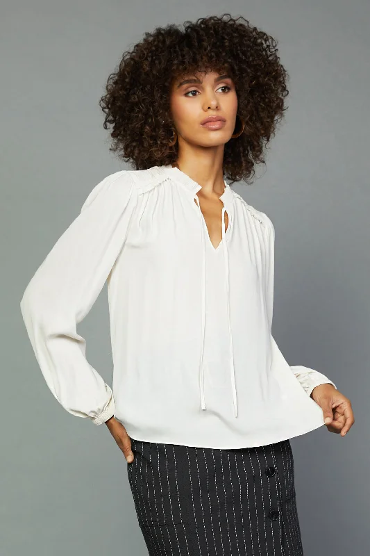 Split Neck Blouse