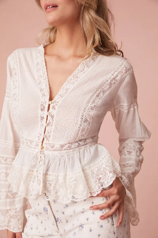 Mindy Lace Blouse