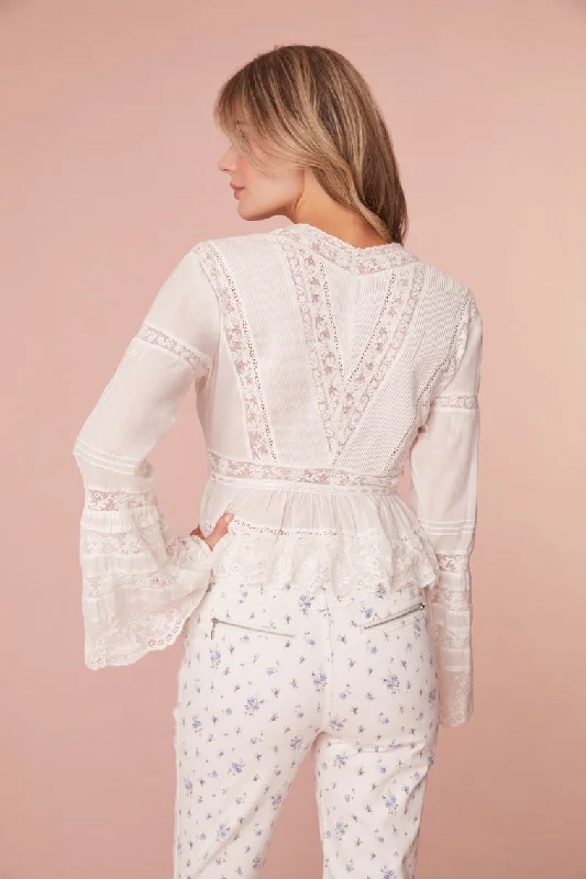 Mindy Lace Blouse