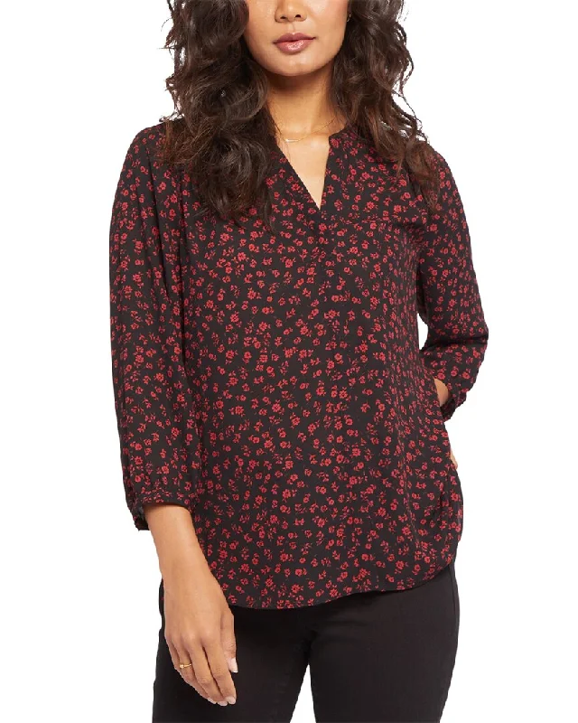 NYDJ Pintuck Blouse