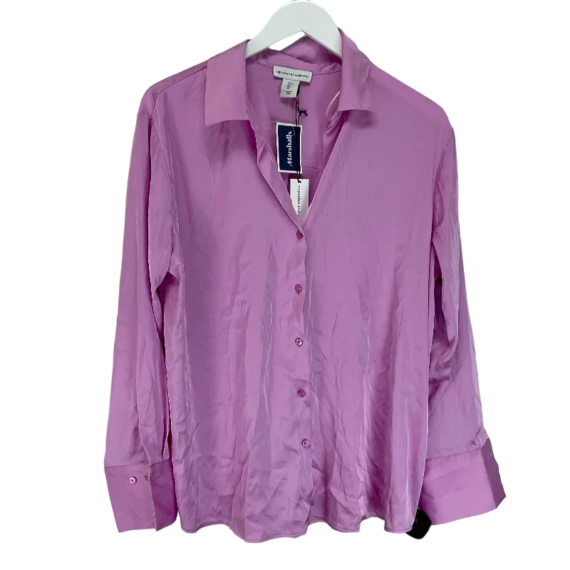 Purple Blouse Long Sleeve Cupcakes And Cashmere, Size L