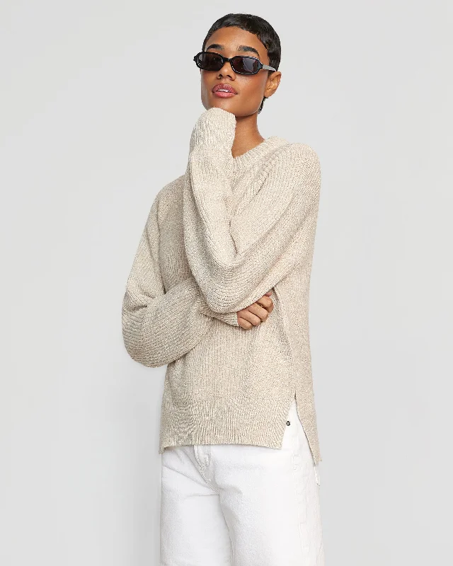 Roya Marled Boyfriend Sweater