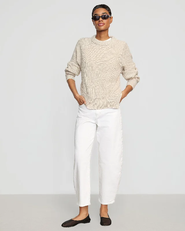 Roya Marled Boyfriend Sweater