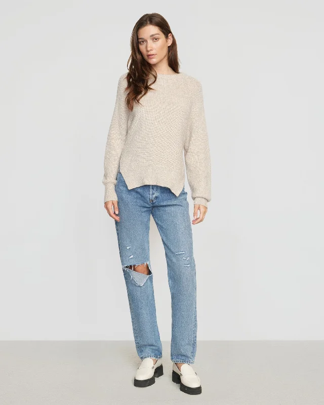 Roya Marled Boyfriend Sweater