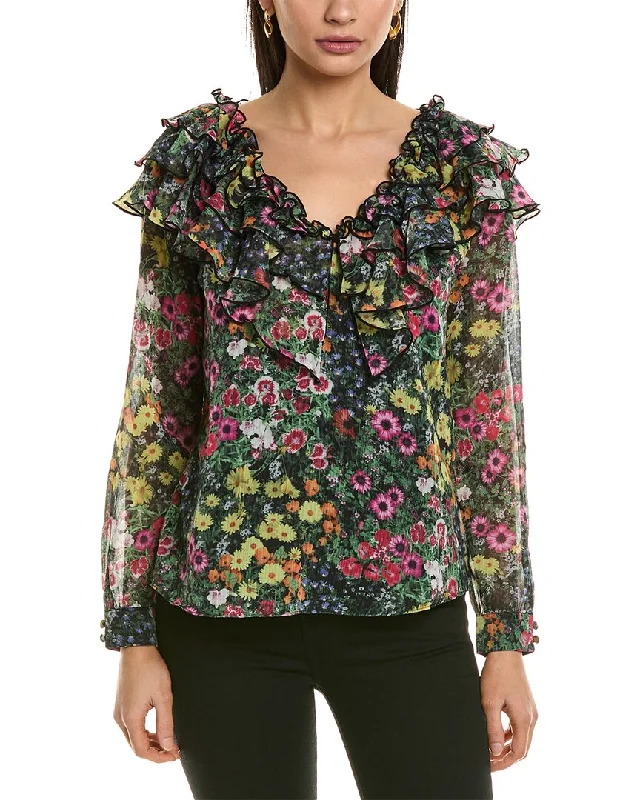 Ted Baker Frilled V-Neck Blouse