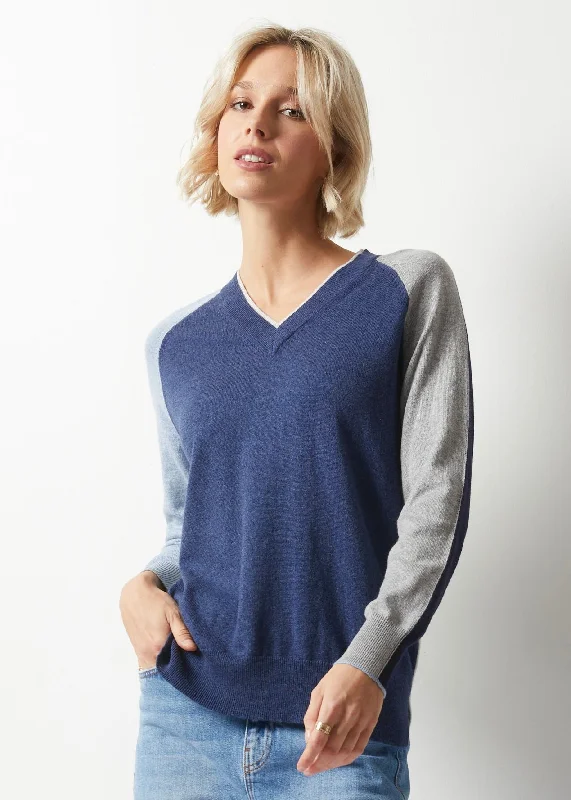 Zaket & Plover College V Neck Sweater