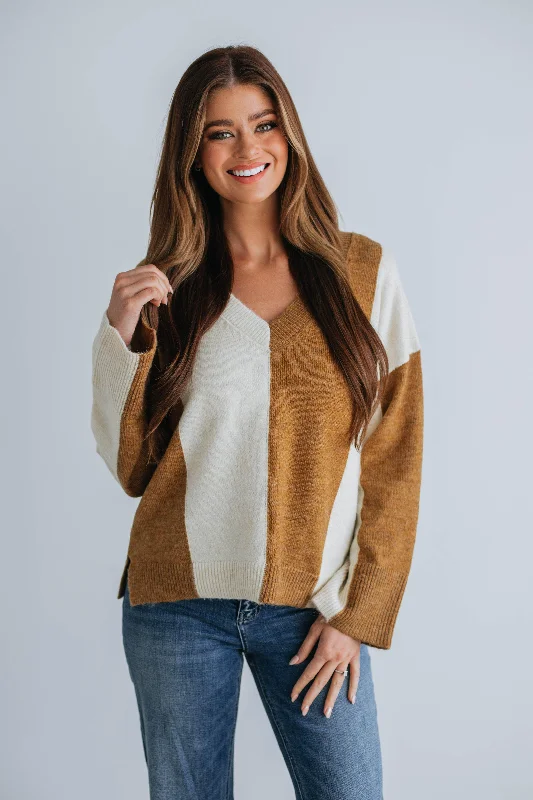 Zamora Colorblock Sweater