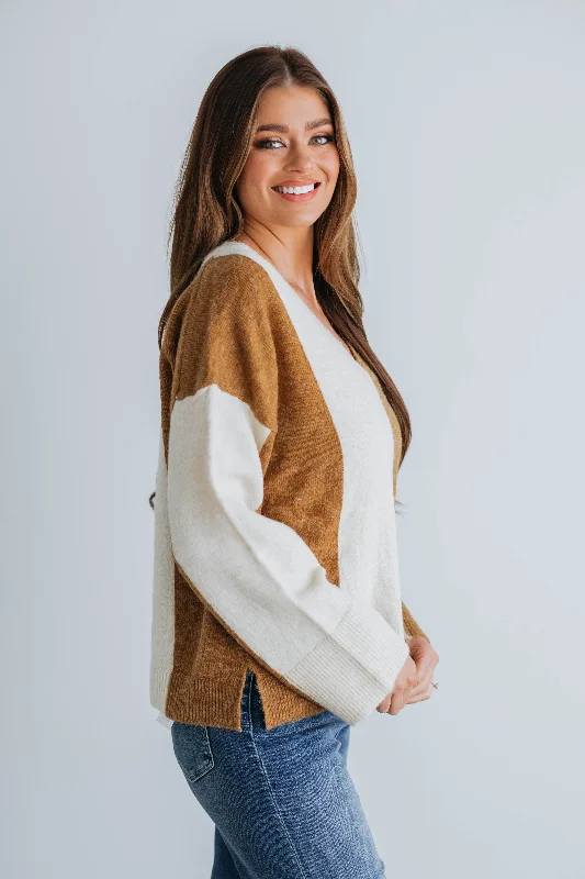 Zamora Colorblock Sweater