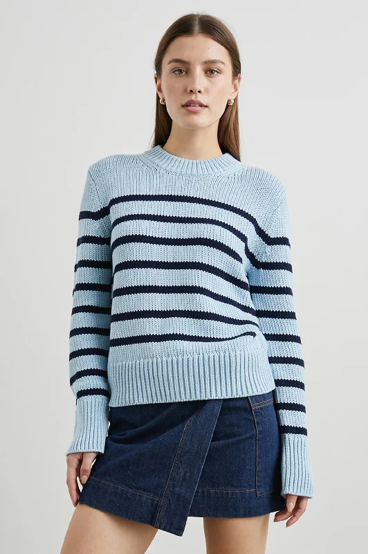 Alise Sky Navy Stripe