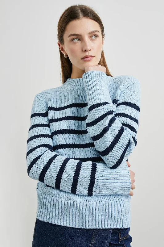 Alise Sky Navy Stripe