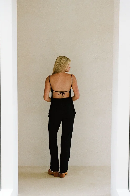 Ashton Jumpsuit - Black