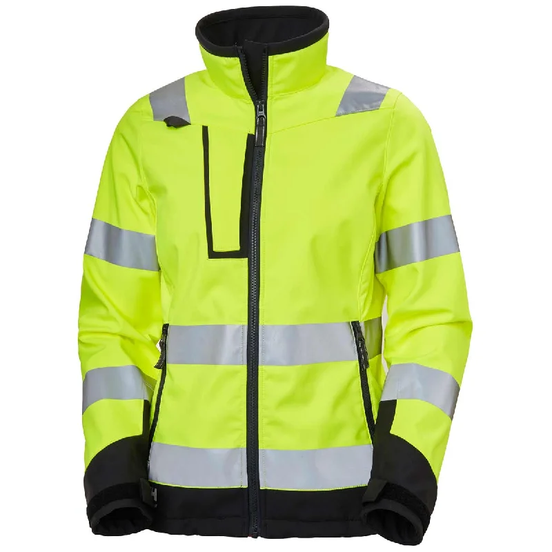 Helly Hansen Women's Luna Hi Vis Softshell Jacket