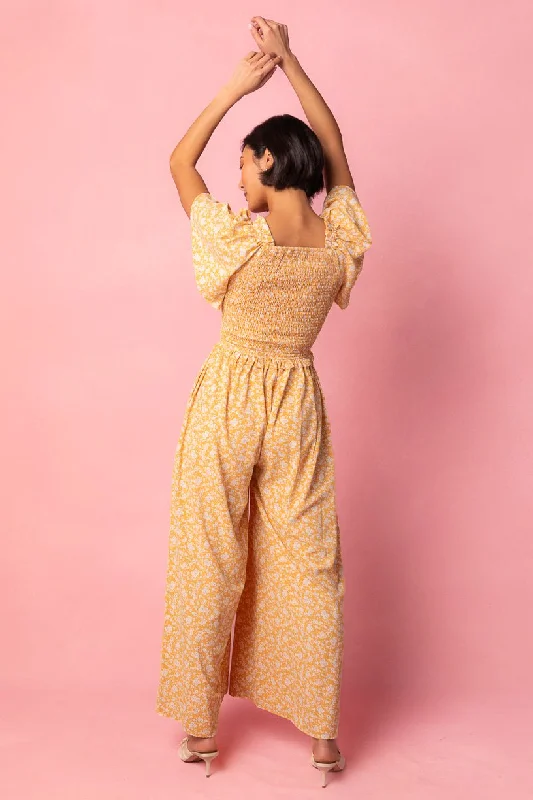 Indie Jumpsuit in Yellow - FINAL SALE