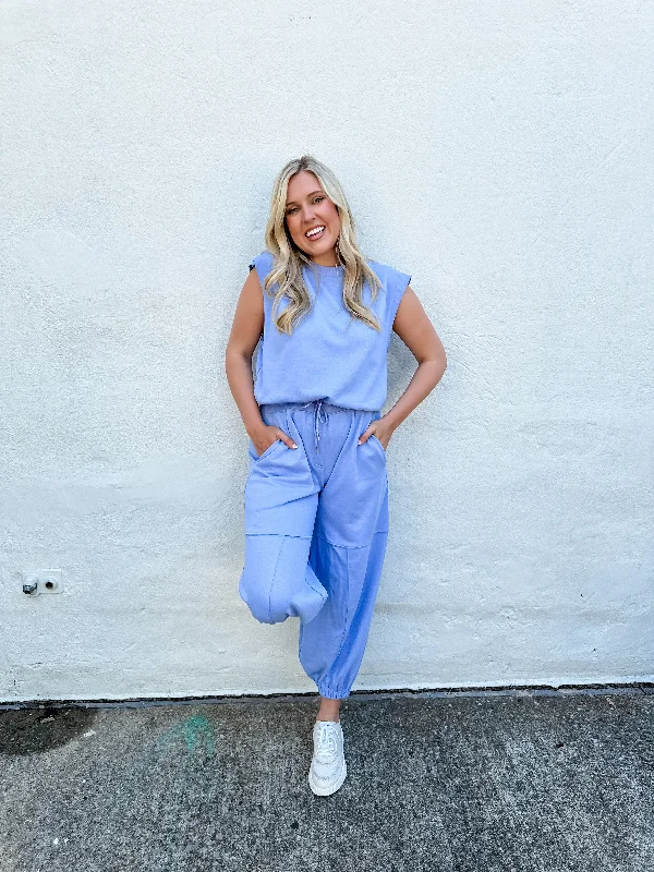 Knit Balloon Pant Jumpsuit