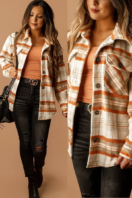 Know You Better Plaid Shacket (Marmalade) | FINAL SALE