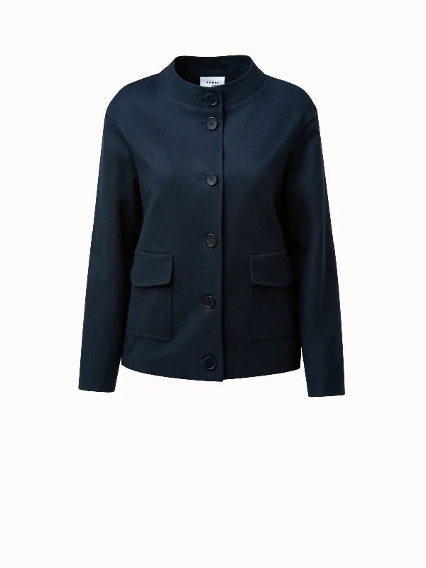 Neat Bomber Jacket In Cashmere Wool