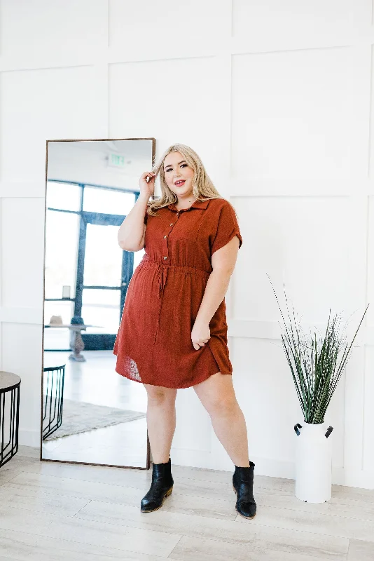 Need Some Love Oversized Shirt Dress- Plus