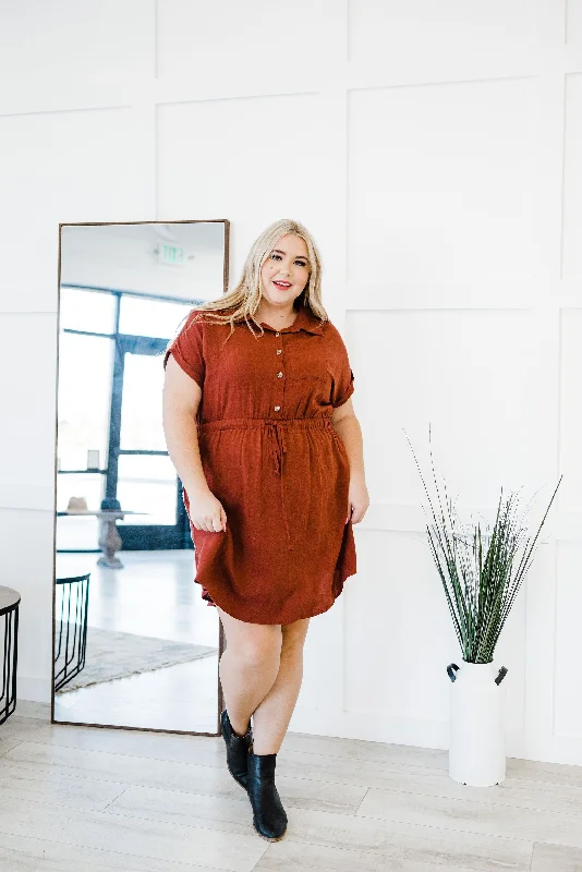 Need Some Love Oversized Shirt Dress- Plus