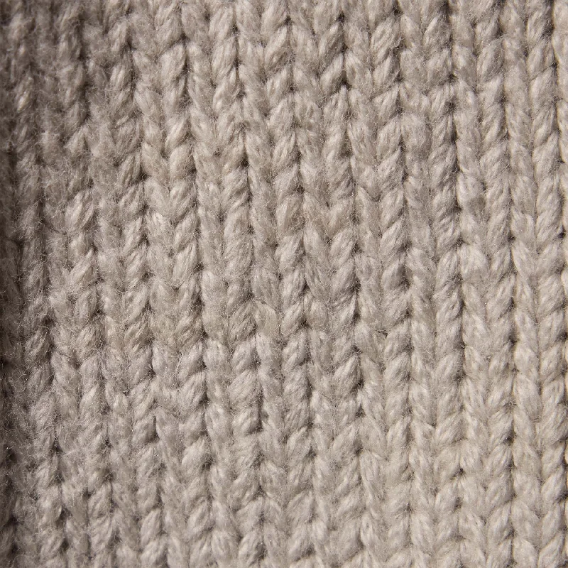 Organic Cotton Funnel Neck - Salt