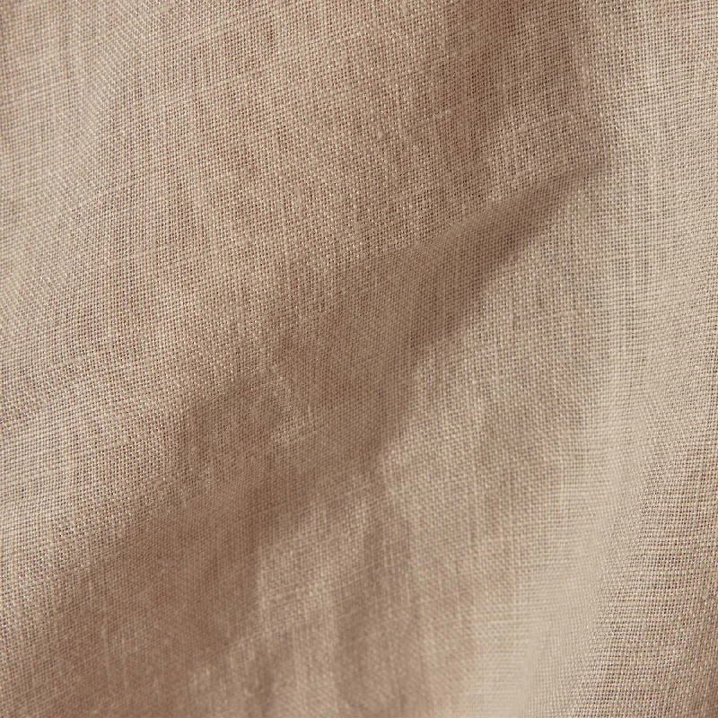 Pin Tuck Linen Top - Salt Pigment