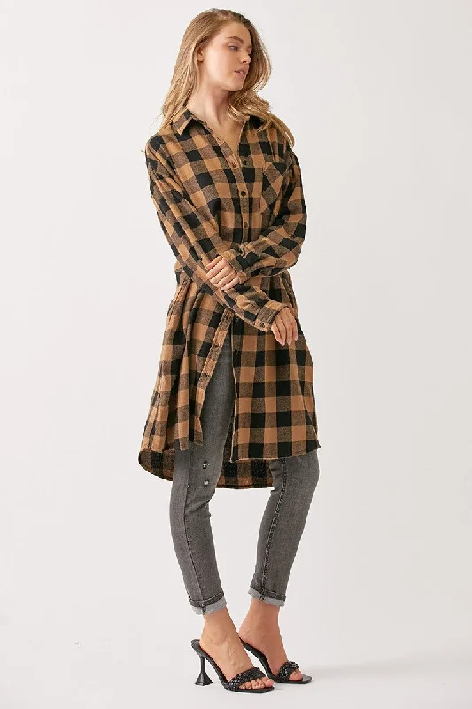 Risen Long Flannel