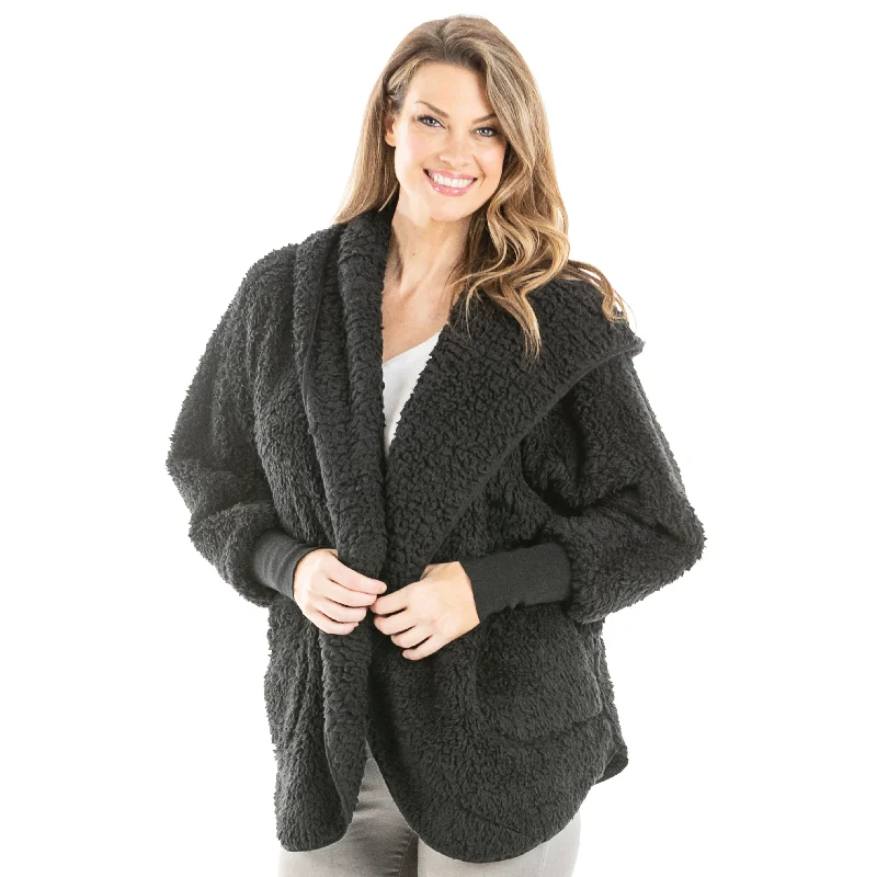 Sherpa Body Wrap/Cardigan for Women Hoodie (7 colors)