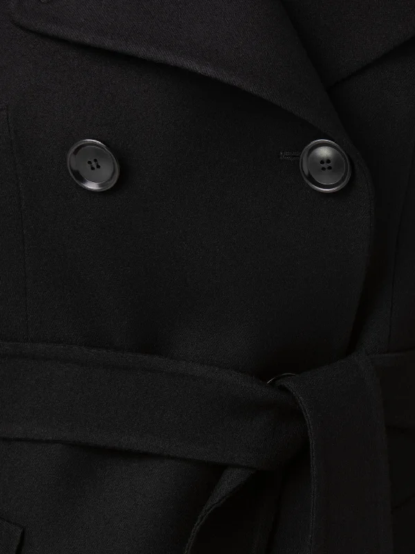 Wool Double-Face Double-Breasted Jacket