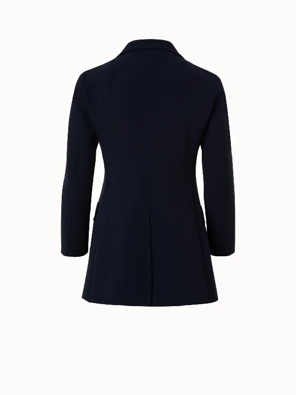 Wool Stretch Double-Face Jacket